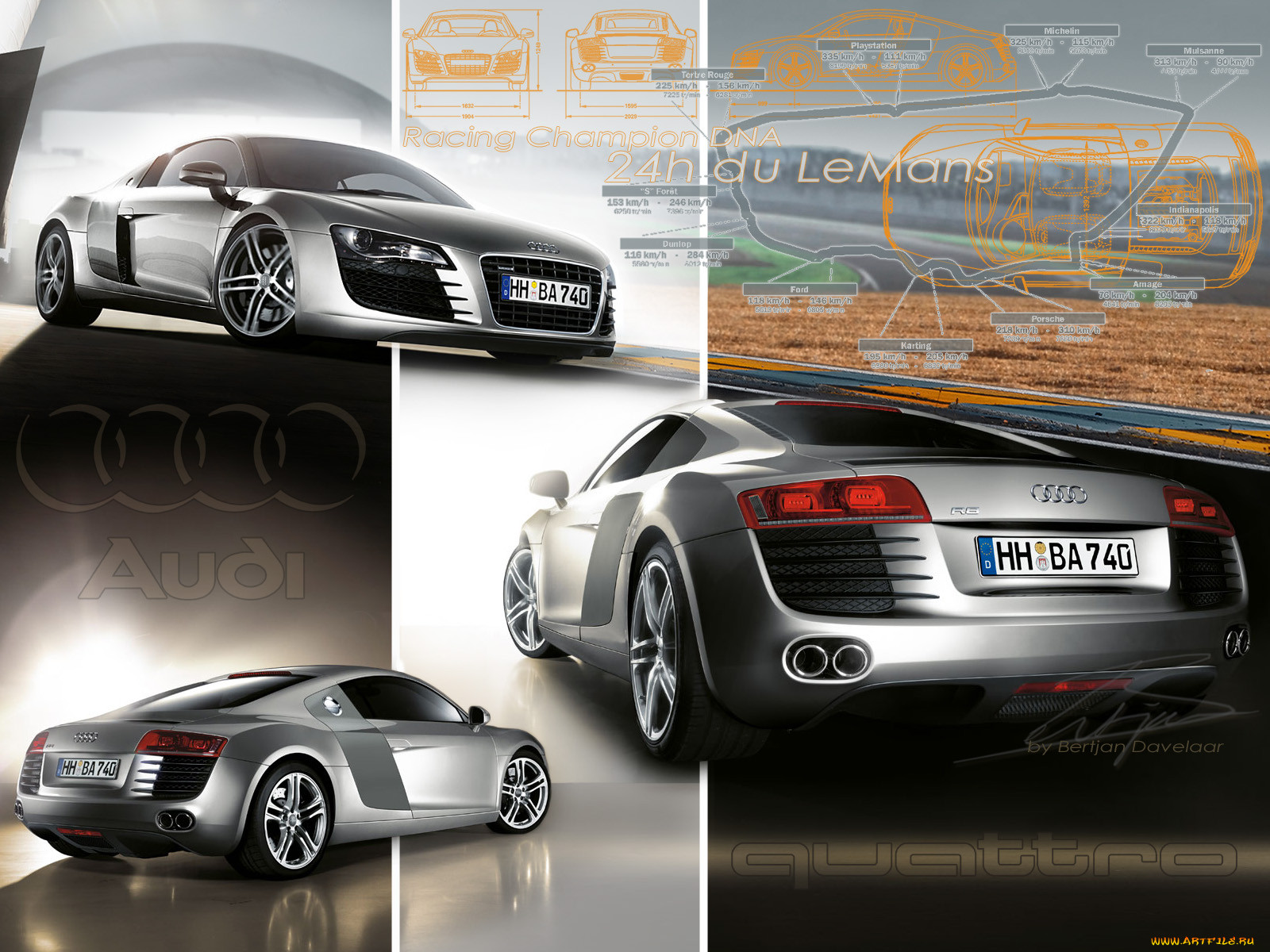 2007, audi, r8, 